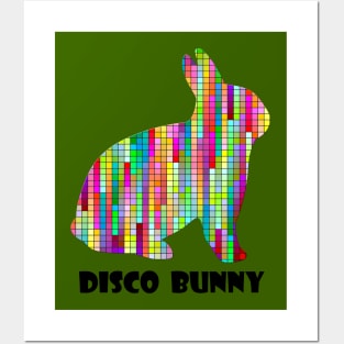 Disco Bunny Posters and Art